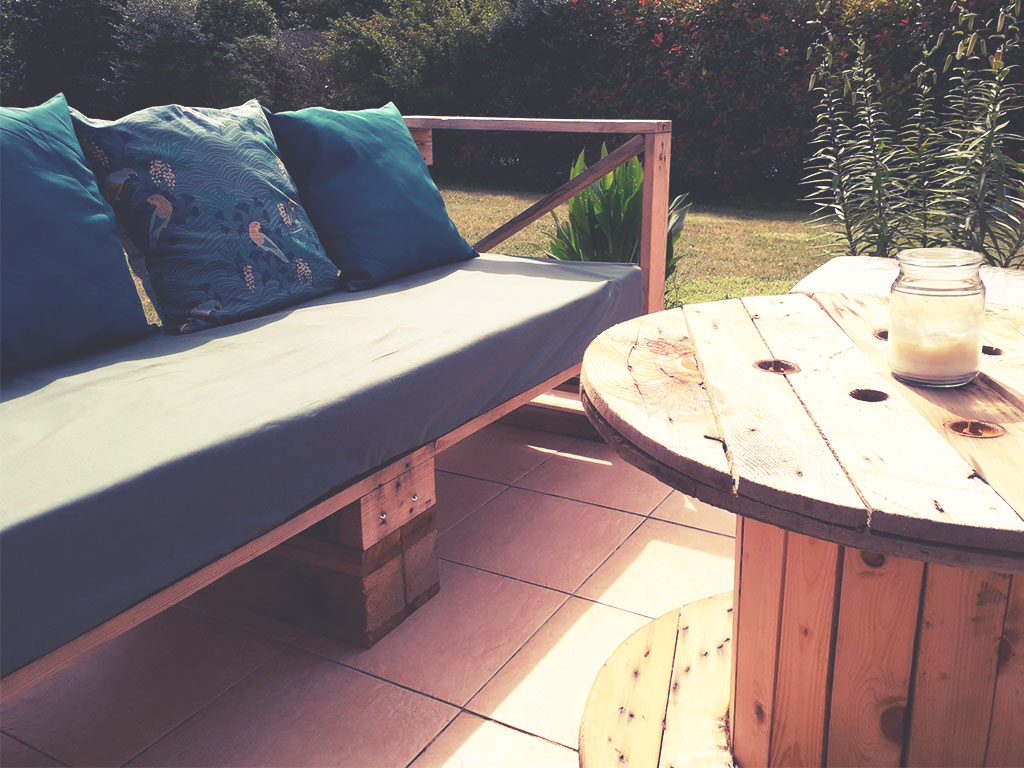 salon de jardin palettes