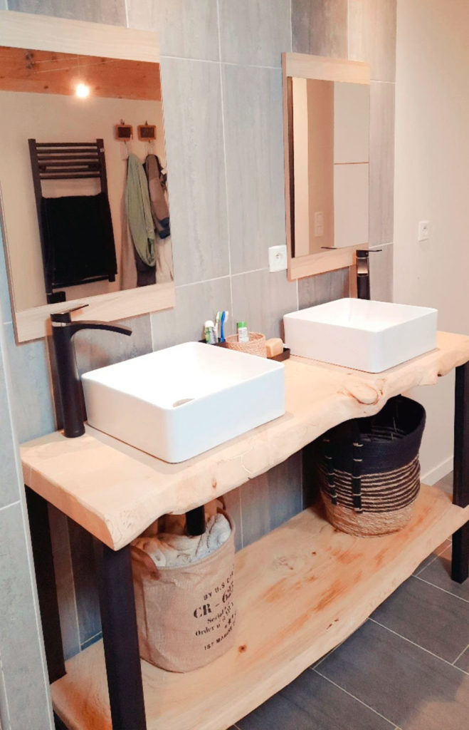 Grange salle de bain vasque